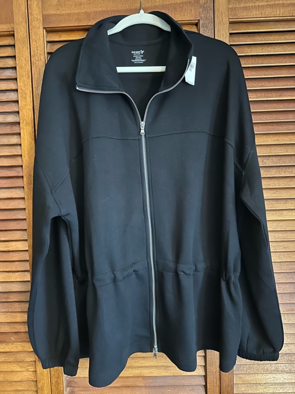 Old Navy Black Full-Zip Jacket